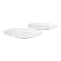 SPEISETELLERSET Faded Cornflower 2-teilig  - Weiß, Design, Keramik (28cm) - Joop!