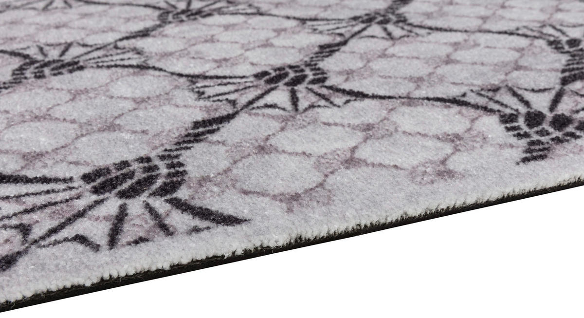 FUSSMATTE - Silberfarben, Design, Kunststoff (67/110cm) - Joop!