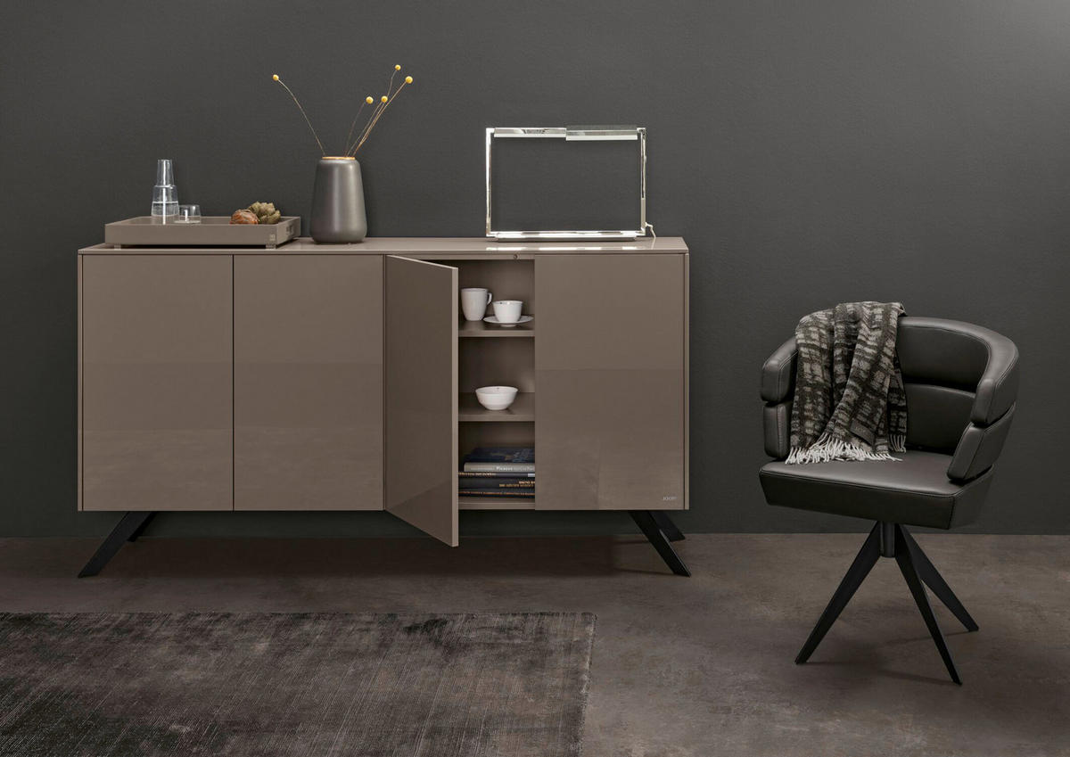 TKANÝ KOBEREC, 200/300 cm, antracitová - antracitová, Design, textil (200/300cm) - Joop!
