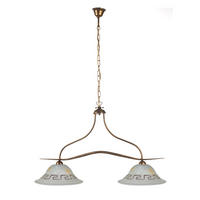 HÄNGELEUCHTE 4807 CORINNE 85/30/110 cm   - Braun, Basics, Metall (85/30/110cm)
