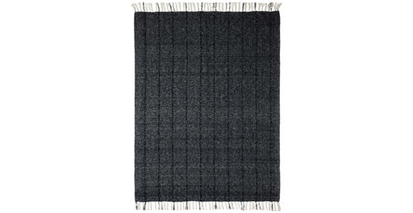 DECKE 150/200 cm - Dunkelblau, Basics, Textil (150/200cm) - Novel