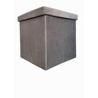 ZLOŽLJIV TABURE, tekstil večbarvno  - večbarvno, Konvencionalno, tekstil (40/40/40cm)