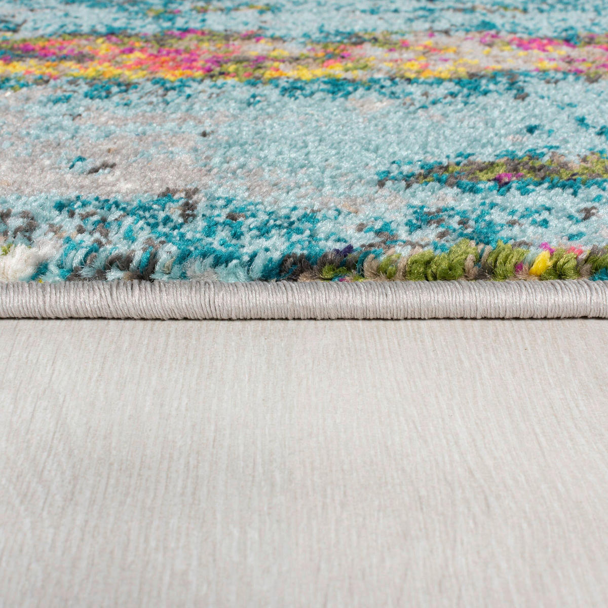 Teppich gewebt rechteckig 230x160 cm Multicolor