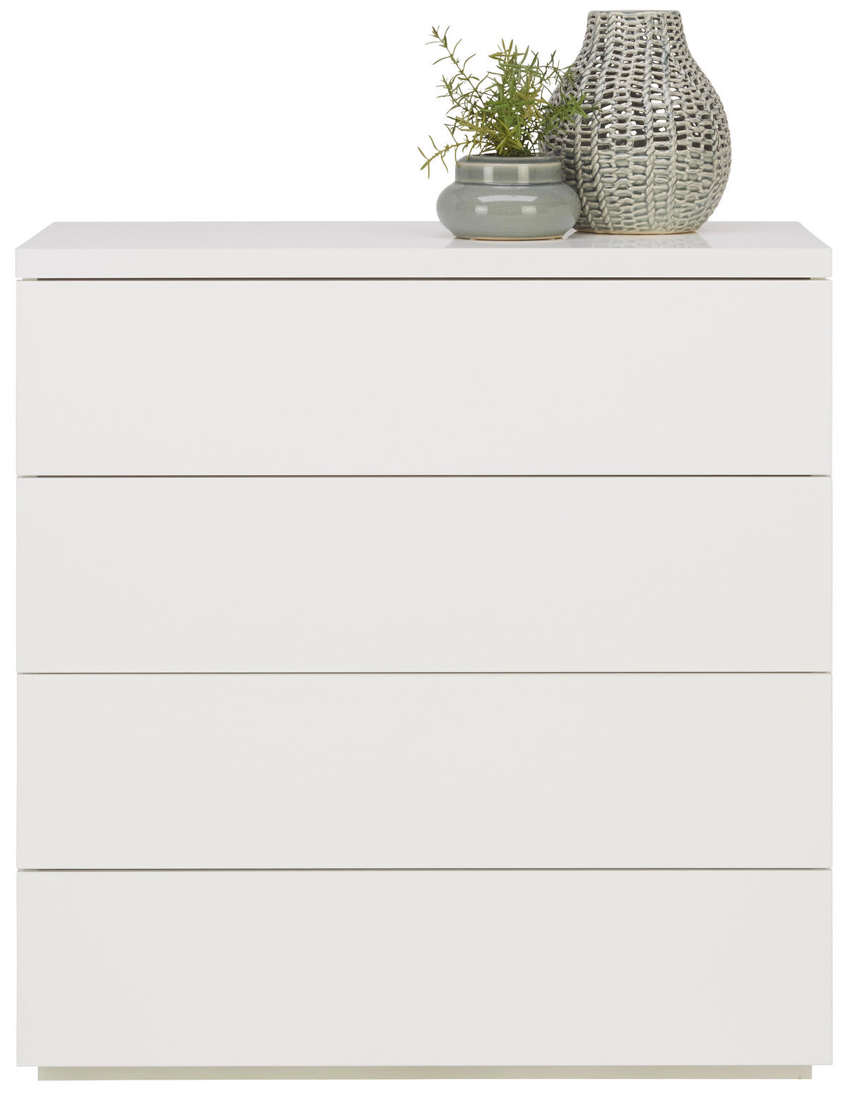 KOMMODE  in 85/88/44 cm  - Weiß, KONVENTIONELL, Holzwerkstoff (85/88/44cm) - Xora