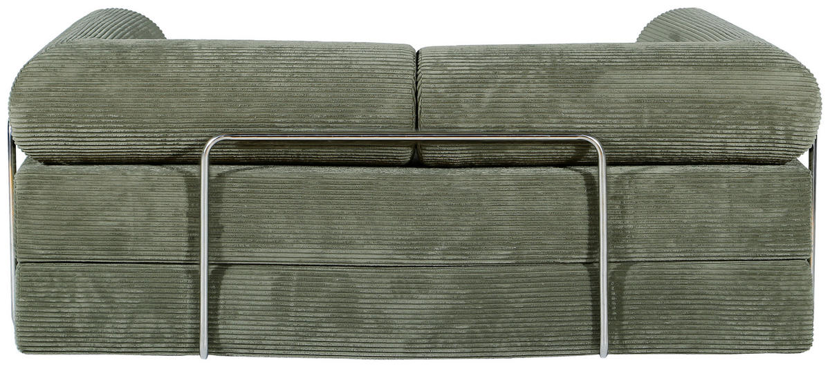 SESSEL in Cord Grün  - Grün, Design, Textil (180/70/100cm) - P & B