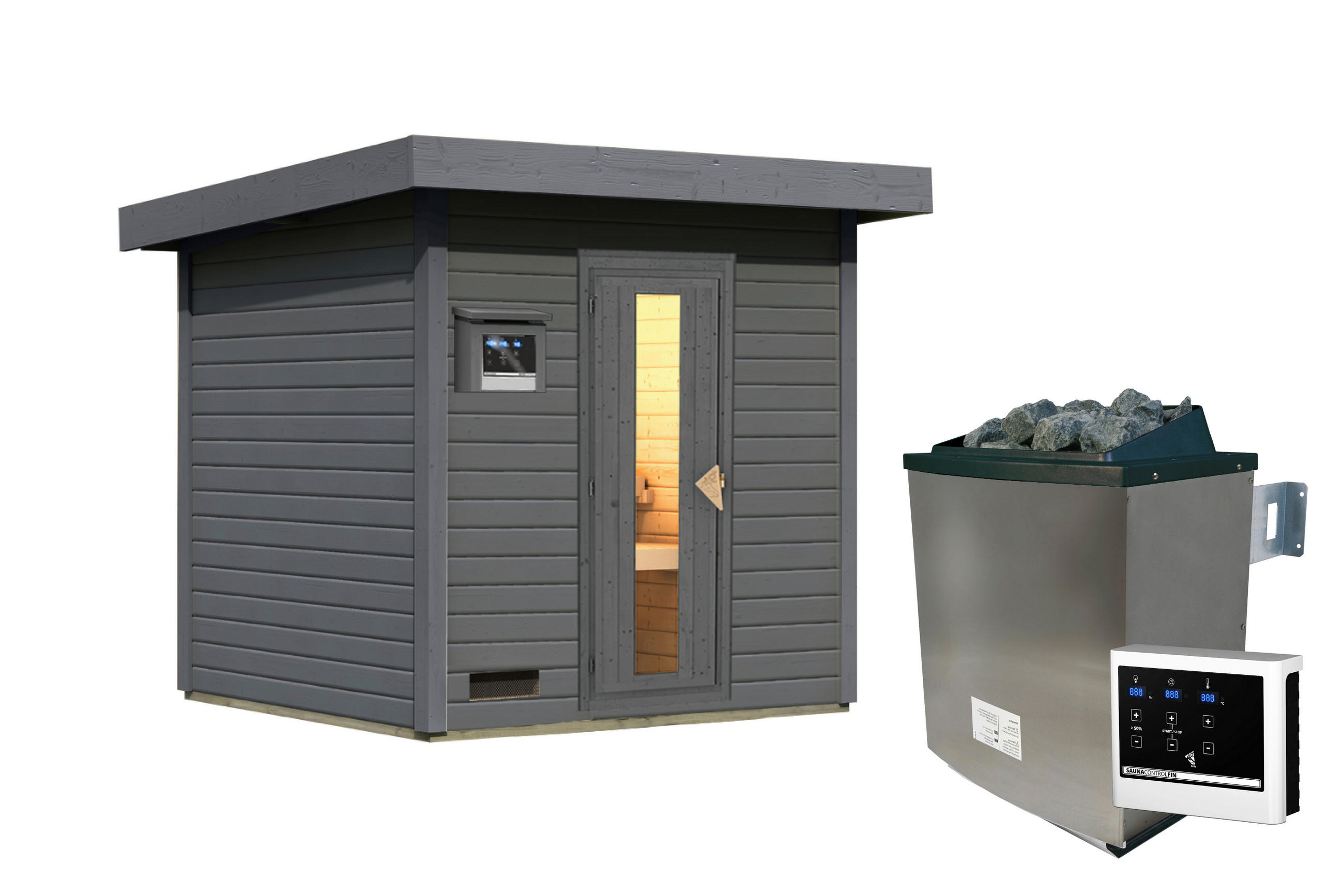 Saunahaus Bente 2 196/212/196 cm