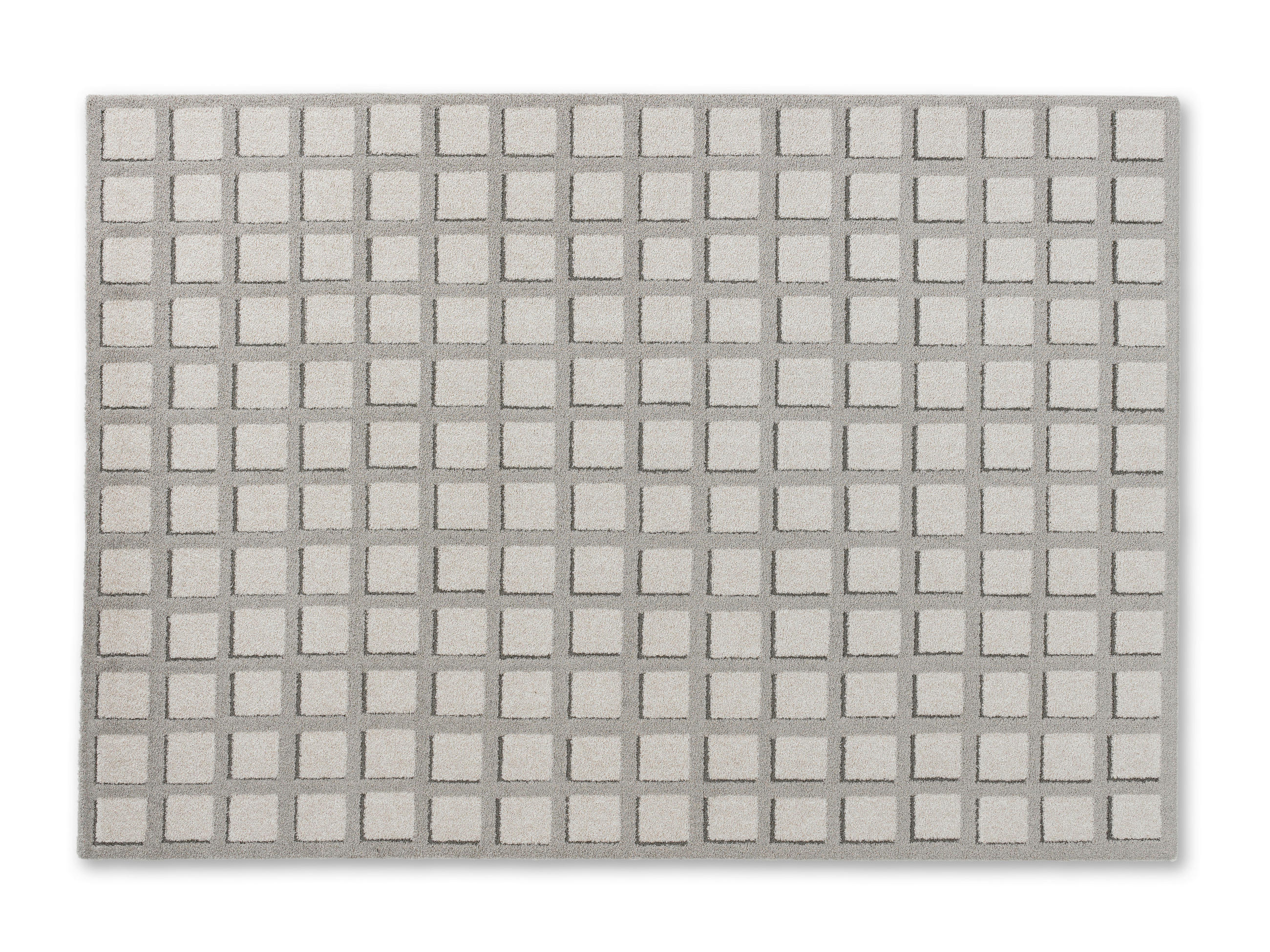 Schöner Wohnen Webteppich Grau 140x200 cm