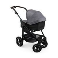 KOMBIKINDERWAGEN mono4 2-in-1 Kombikinderwagen  - Schwarz/Grau, Basics, Textil/Metall (57/111/108cm) - TFK