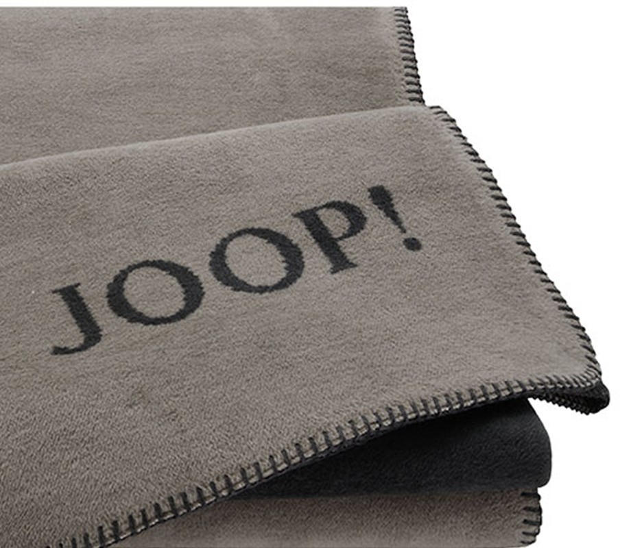 ĆEBE 150/200 cm  - sivo-braon/antracit, Konvencionalno, tekstil (150/200cm) - Joop!