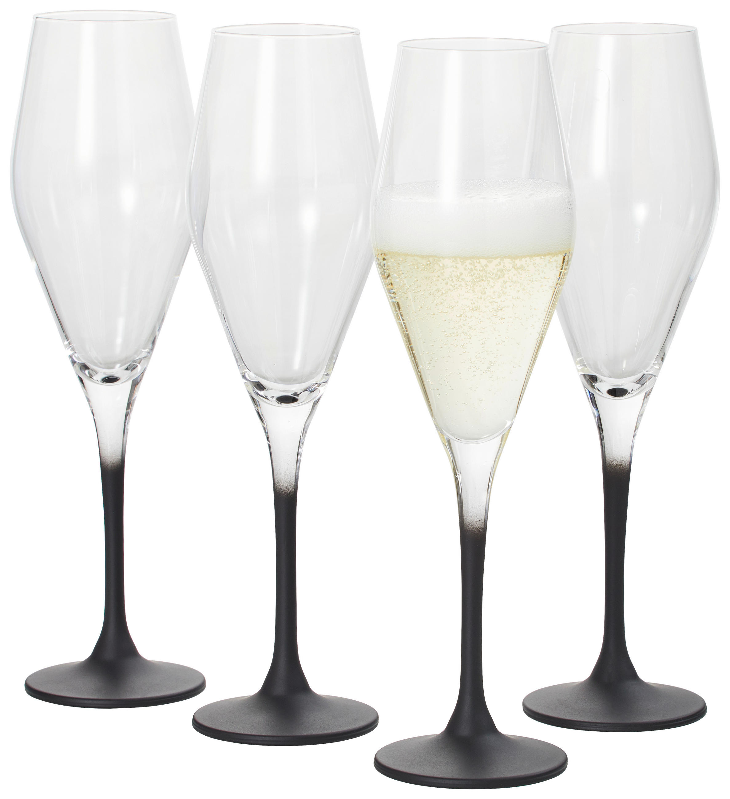 GLÄSERSET Manufacture Rock 4-teilig - Klar, Design, Glas (260ml) - Villeroy & Boch