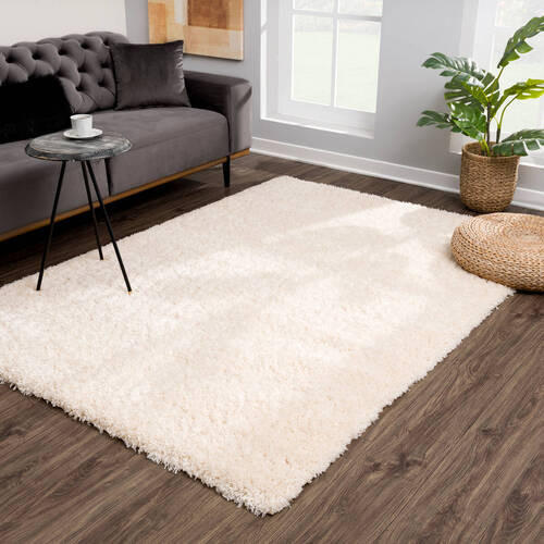 HOCHFLORTEPPICH 80/200 cm Porto Creme  - Creme, KONVENTIONELL, Textil (80/200cm)