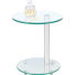 BEISTELLTISCH Klar - Klar, Design, Glas/Metall (45/50/45cm) BEISTELLTISCH Klar - Klar, Design, Glas/Metall (45/50/45cm)