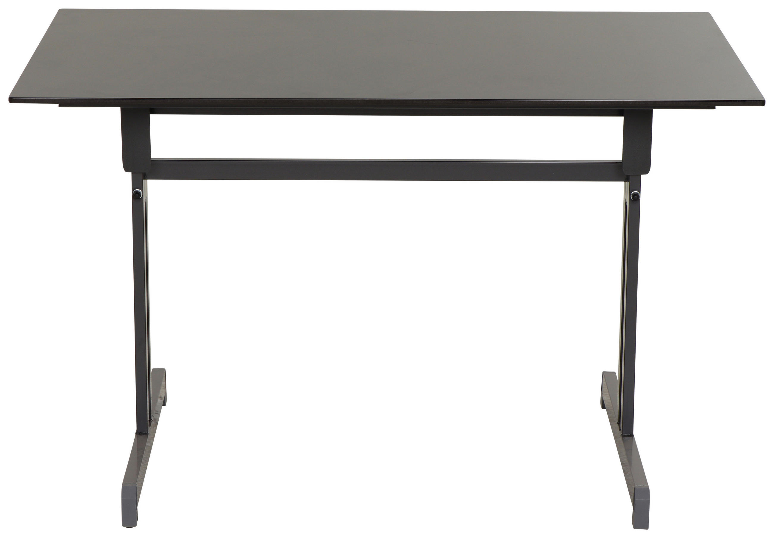 GARTENTISCH 120/80/71 cm Holzwerkstoff rechteckig  - Anthrazit, MODERN, Holzwerkstoff/Metall (120/80/71cm) - Gardenson