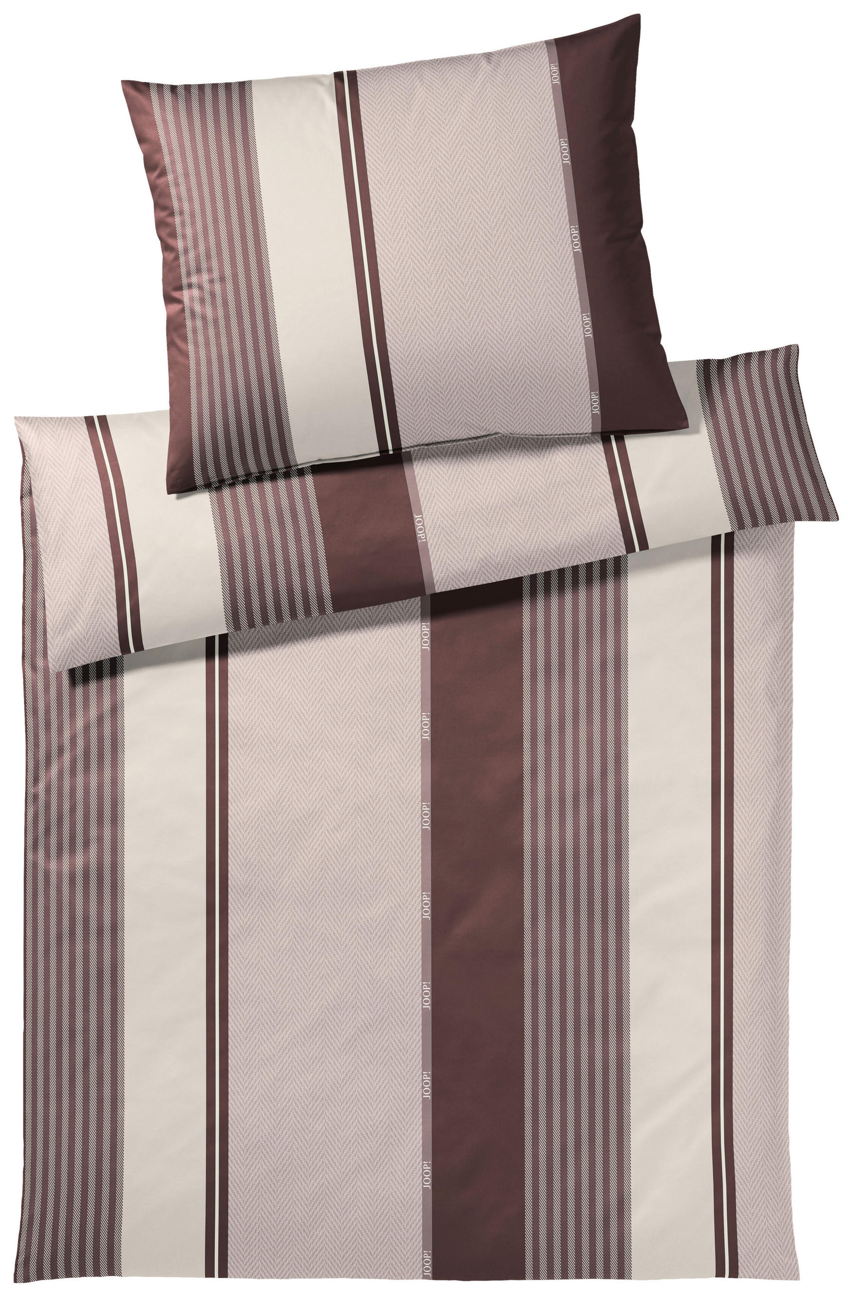 OBOUSTRANNÉ POVLEČENÍ, makosatén, červená, 140/200 cm - červená, Basics, textil (140/200cm) - Elegante
