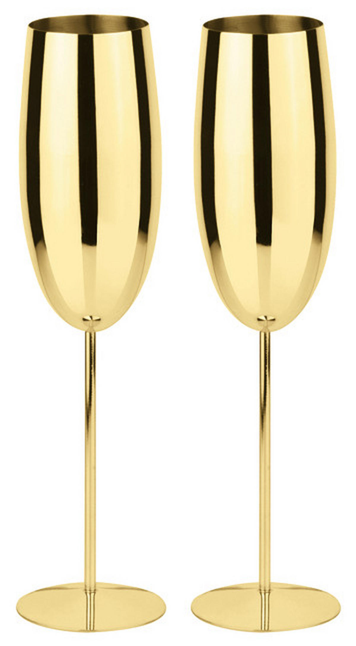 SET KOZARCEV  - zlate barve, Basics, kovina (25cm) - PADERNO