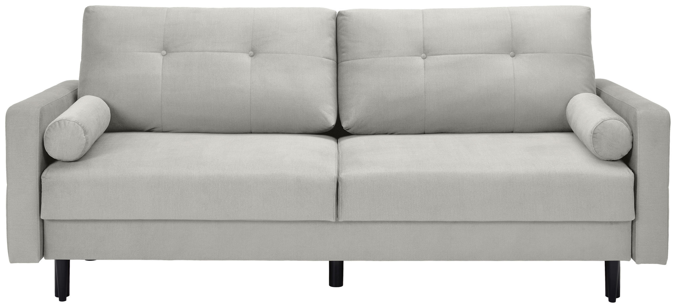 CANAPEA EXTENSIBILĂ textil gri deschis