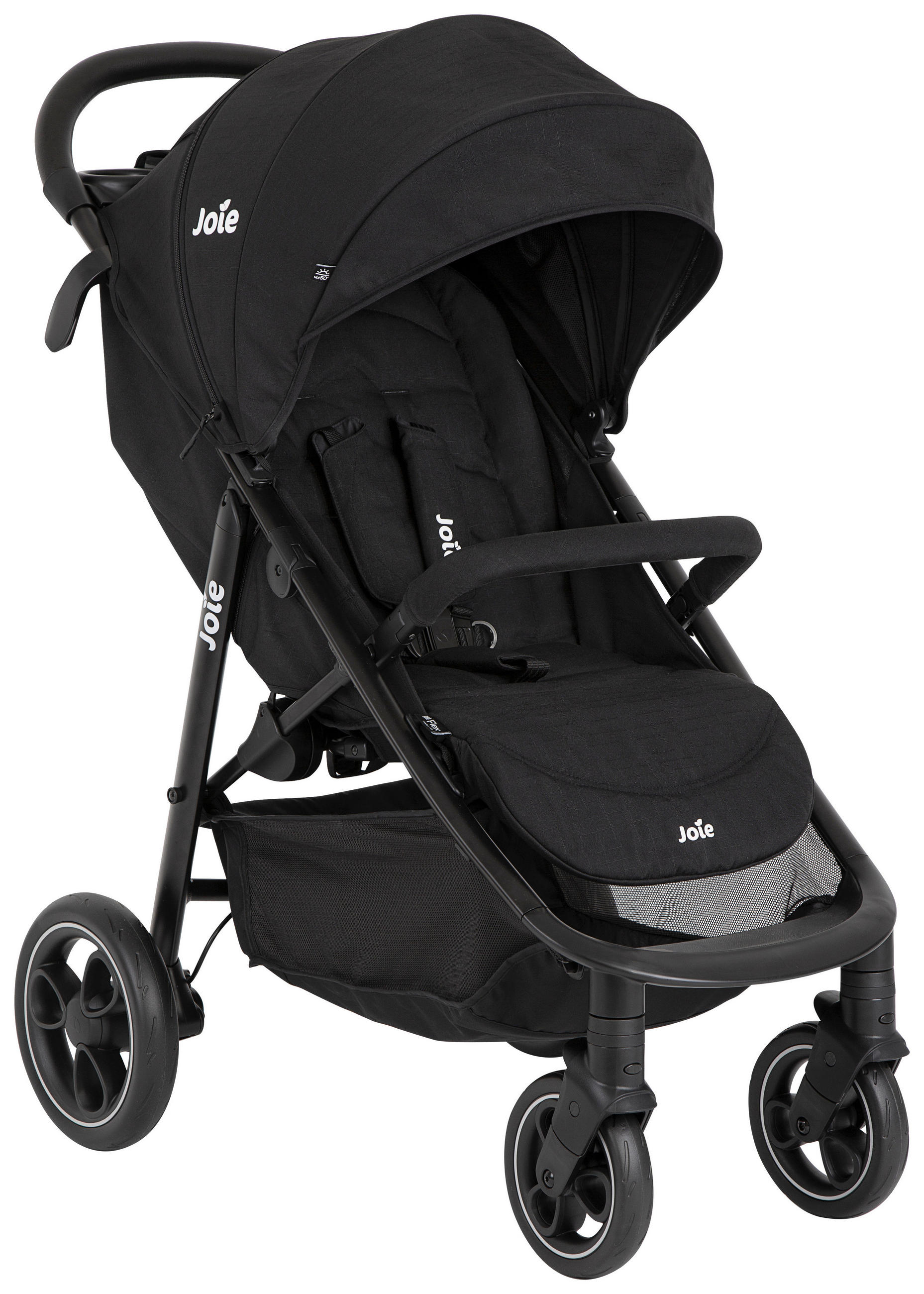 BUGGY Litetrax  - Schwarz, Basics, Textil/Metall (58/103/93,6cm) - Joie