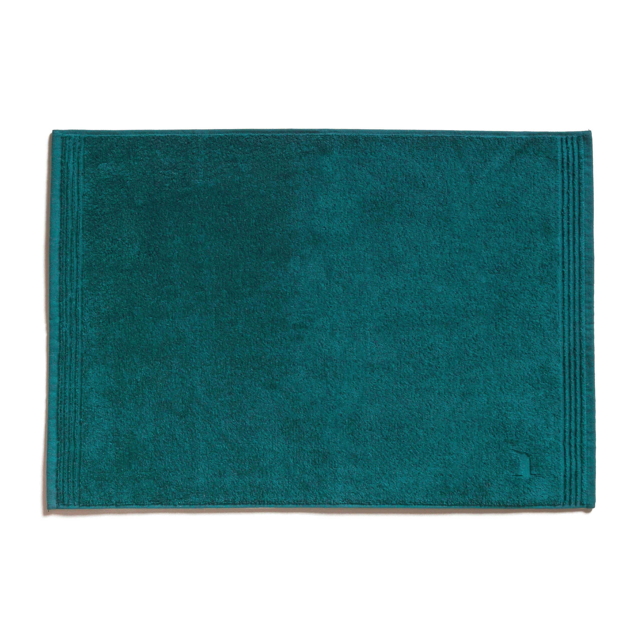 BADEMATTE Türkis 50/70 cm  - Türkis, Basics, Textil (50/70cm) - Moeve