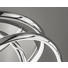 LED-DECKENLEUCHTE - Chromfarben/Weiß, Design, Kunststoff (62,5/32cm) LED-DECKENLEUCHTE - Chromfarben/Weiß, Design, Kunststoff (62,5/32cm)