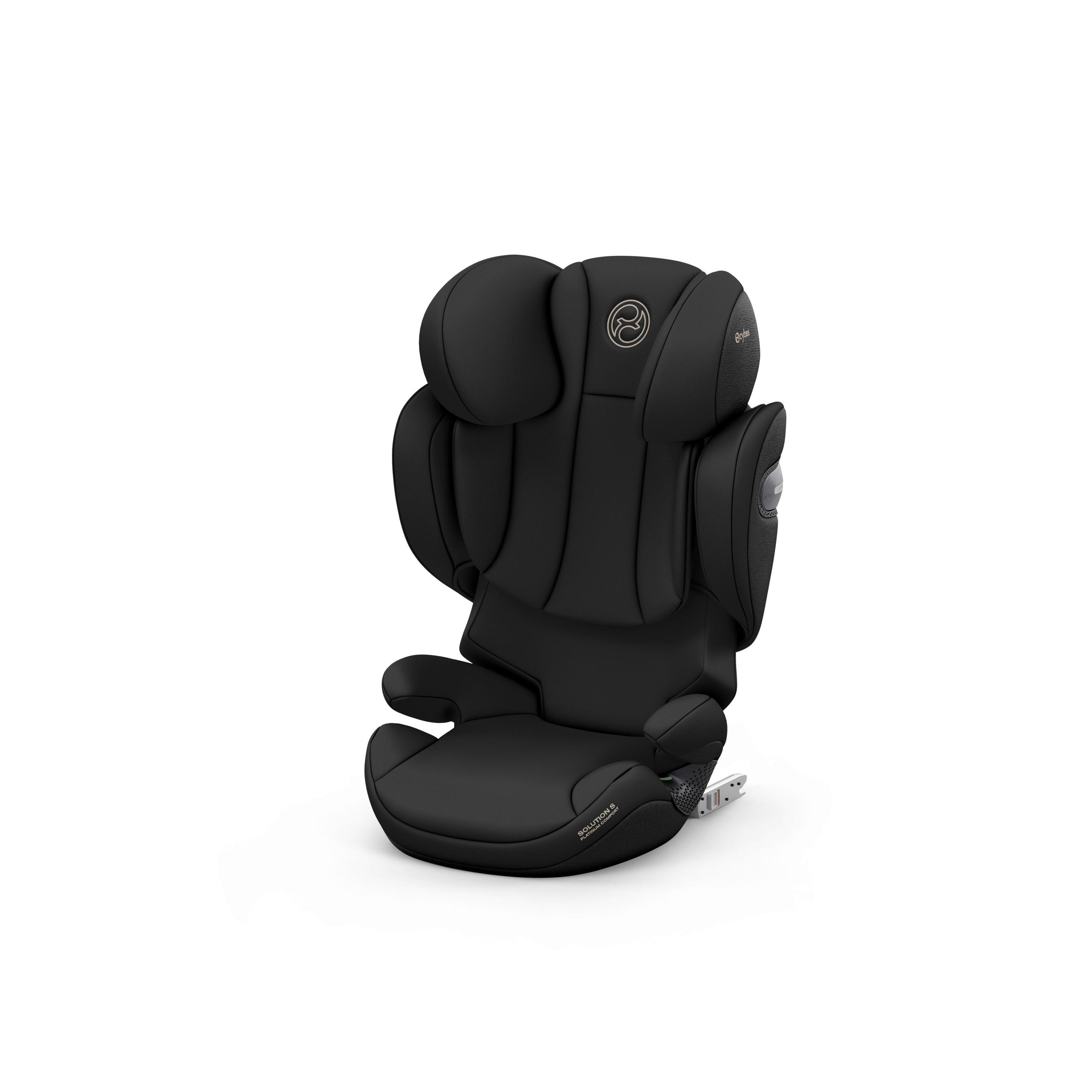 KINDERAUTOSITZ Solution S Sepia Black  - Schwarz, Basics, Kunststoff/Textil (42/49,5/61cm) - cybex PLATINUM