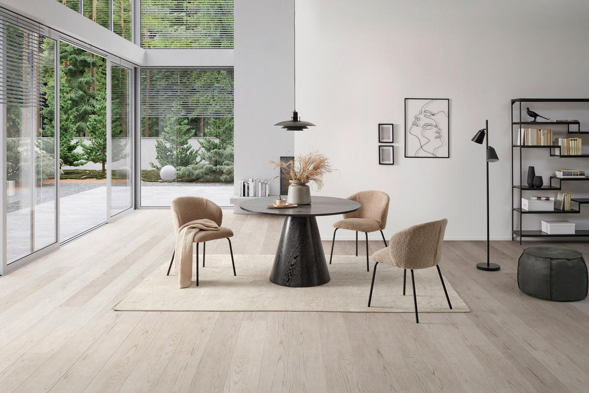 ESSTISCH in Holzwerkstoff  - Schwarz, MODERN, Holzwerkstoff (120/75/120cm) - MID.YOU