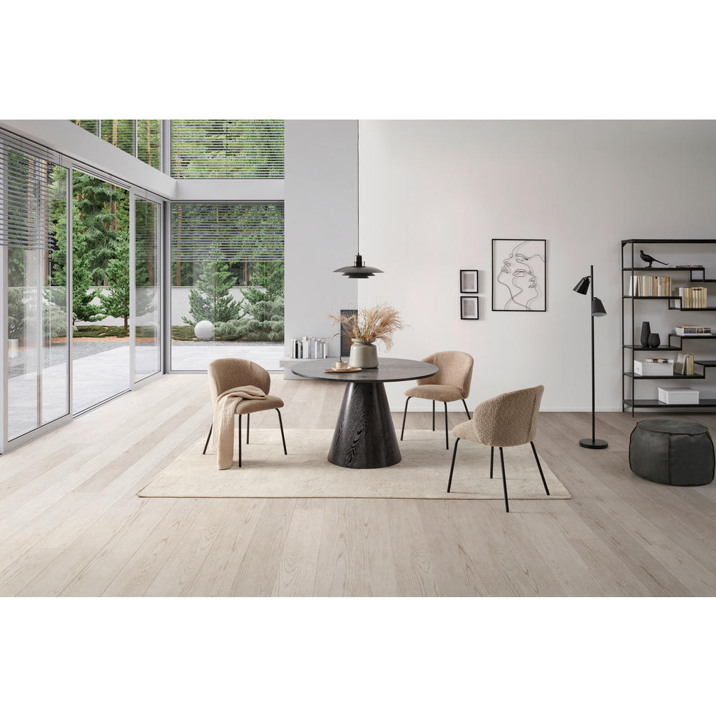 Thumbnail - Mid.you Esstisch, Schwarz, Holzwerkstoff, Holzoptik, rund, konisch, A-Form, 120x75x120 cm, Esszimmer, Tische, Esstische,...