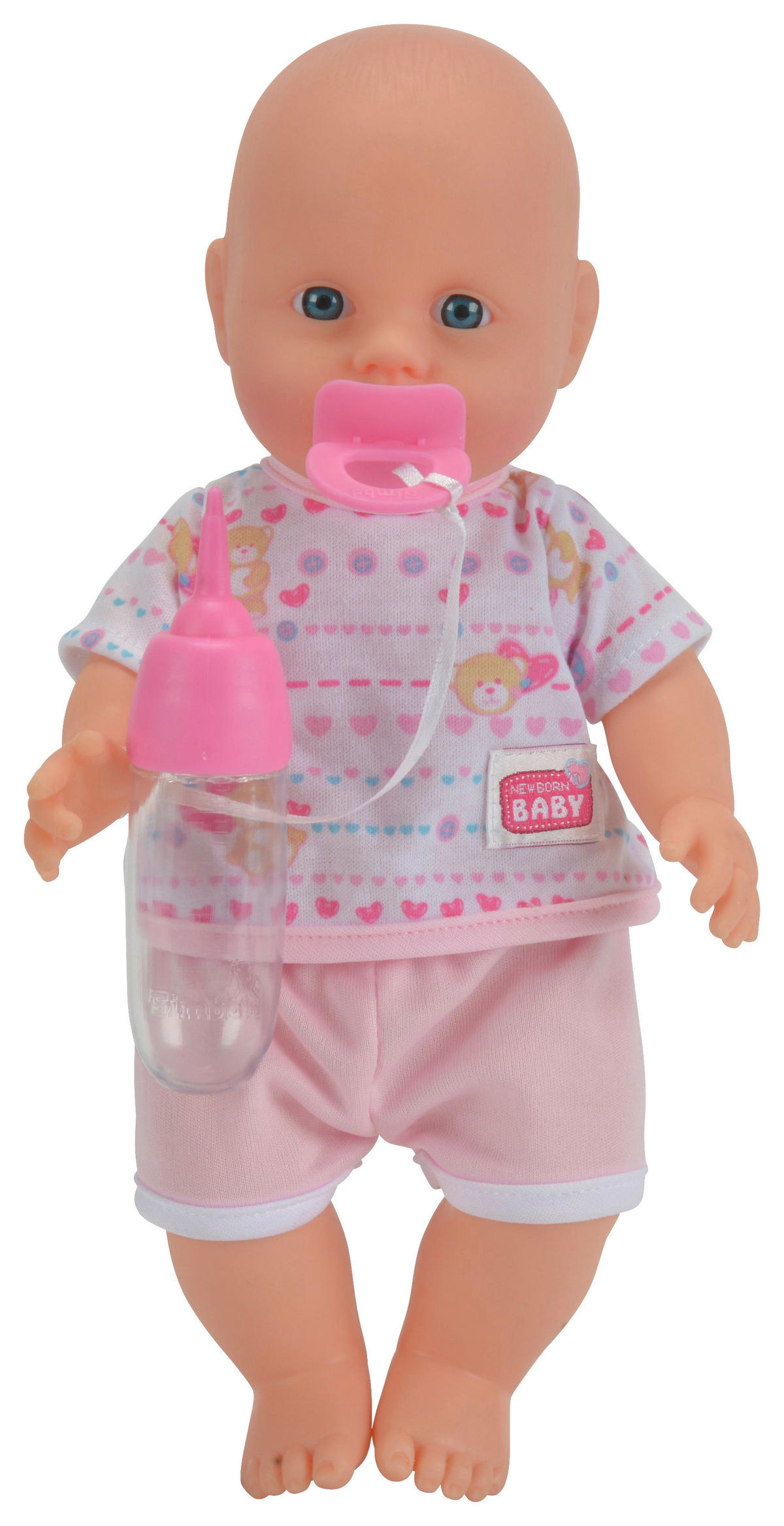 LUTKA ZA BEBE   - višebojno, Basics, plastika (30cm) - Simba