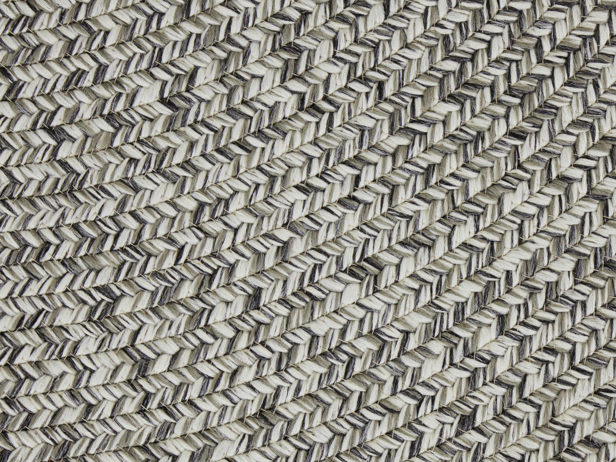 OUTDOORTEPPICH 200 cm Braided Multicolor, Greige  - Greige/Multicolor, Basics, Kunststoff (200cm)