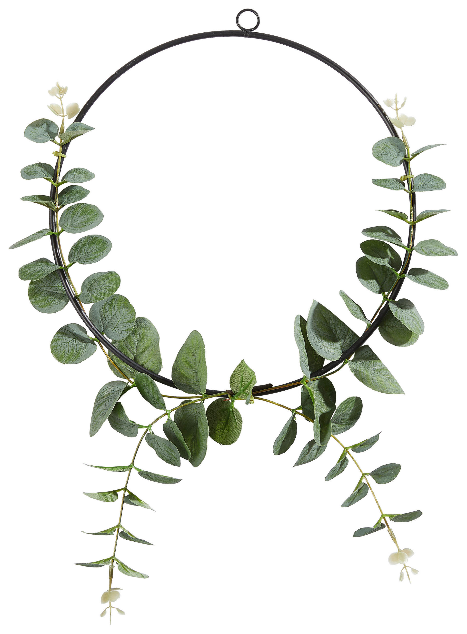 DEKOHÄNGER - Schwarz/Grün, Basics, Kunststoff/Metall (30cm)