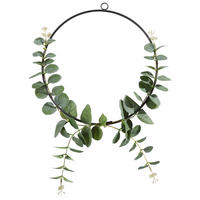 DEKOHÄNGER - Schwarz/Grün, Basics, Kunststoff/Metall (30cm)