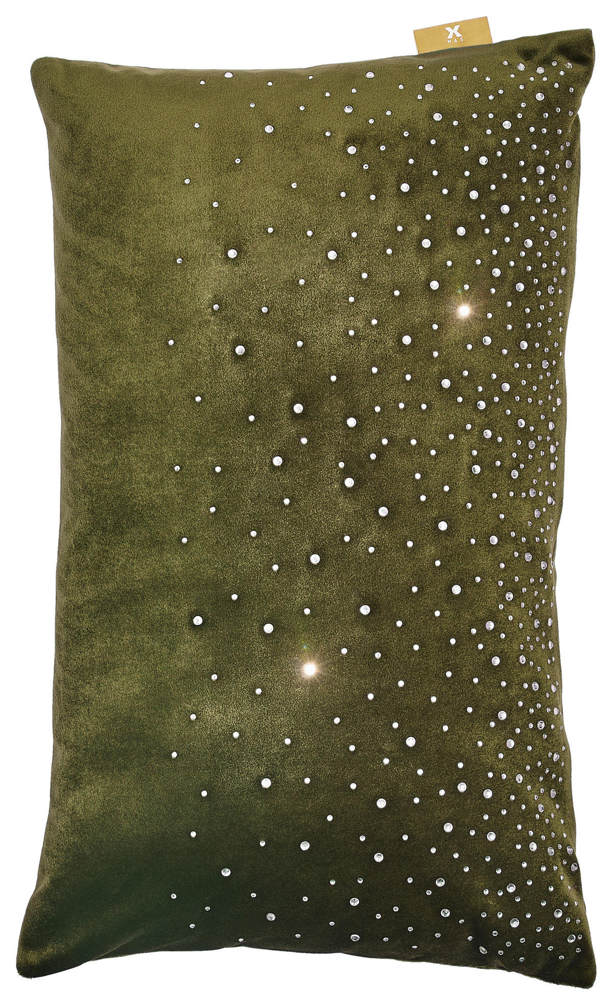 ZIERKISSEN   30/50 cm   - Beige/Rot, LIFESTYLE, Textil (30/50cm) - X-Mas