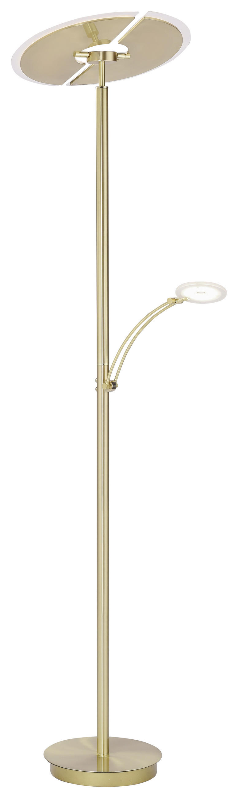 LED-DECKENFLUTER 62/444/200,3 cm    - Messingfarben, Basics, Metall (62/444/200,3cm) - Paul Neuhaus