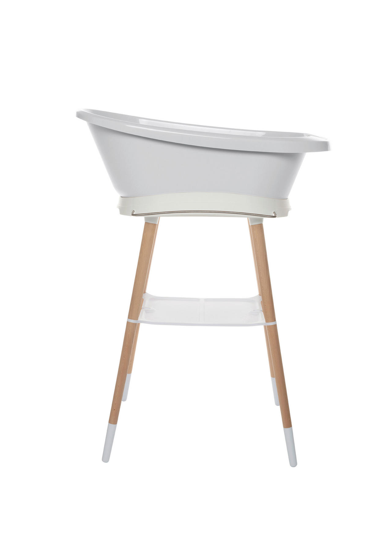 BABYBADEWANNE SENSE EDITION  - Hellgrau, Basics, Kunststoff (79,5/41,5/30,8cm) - Bebe Jou