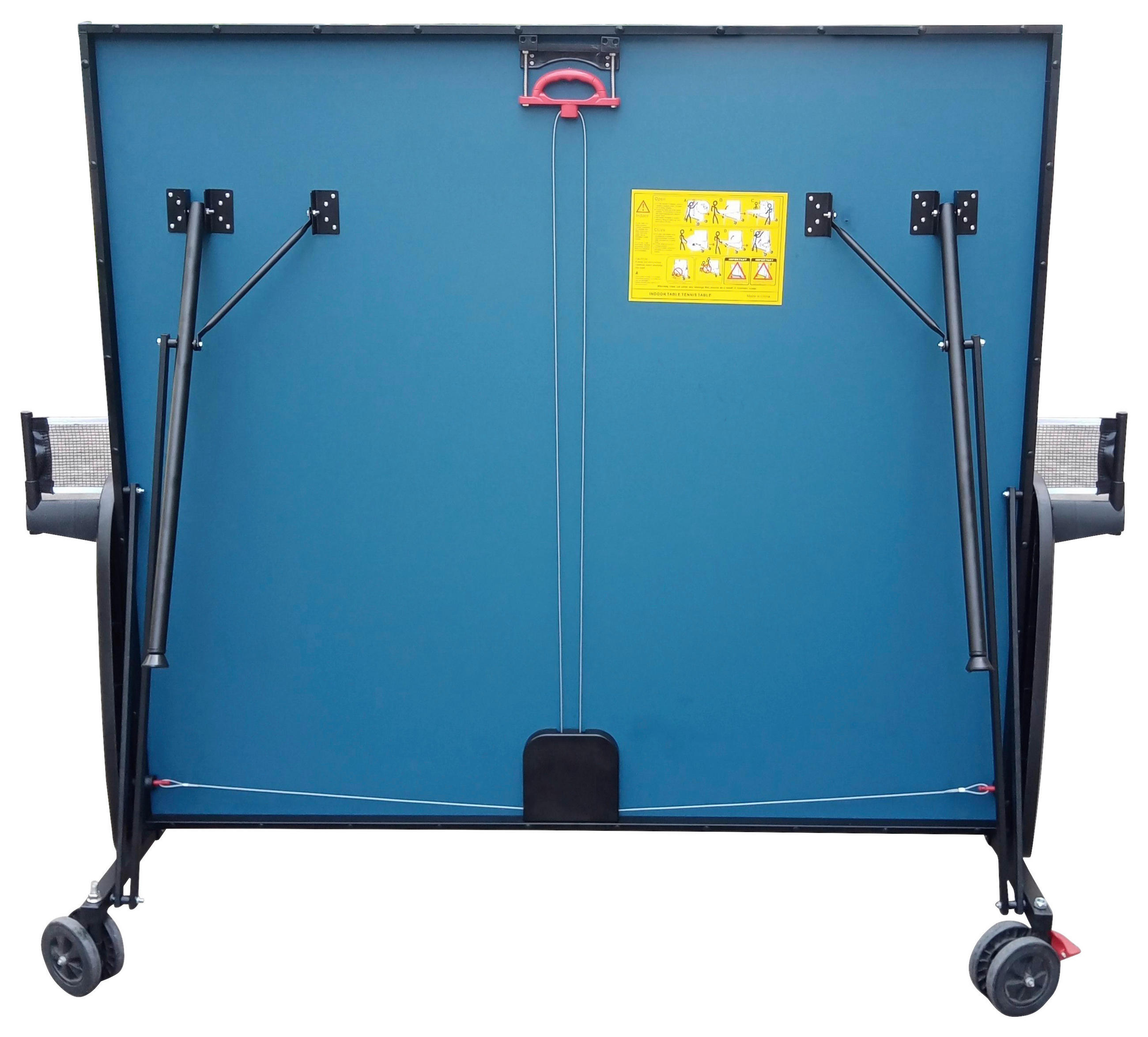 TISCHTENNISTISCH - Blau, Konventionell, Holz/Metall (152,5/76/274cm)