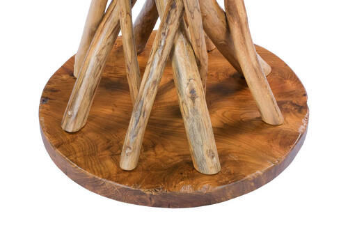 BEISTELLTISCH in Holz 40/55/40 cm  - Klar, Natur, Holz (40/55/40cm) - Kayoom