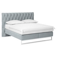 BOXSPRINGBETT 200/200 cm  in Mintgrün  - Chromfarben/Mintgrün, KONVENTIONELL, Textil/Metall (200/200cm) - Joop!