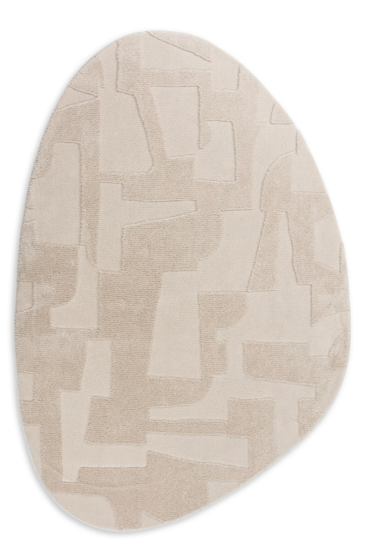 WEBTEPPICH 160/230 cm Blaze Weiß  - Weiß, Design, Textil (160/230cm) - Schöner Wohnen