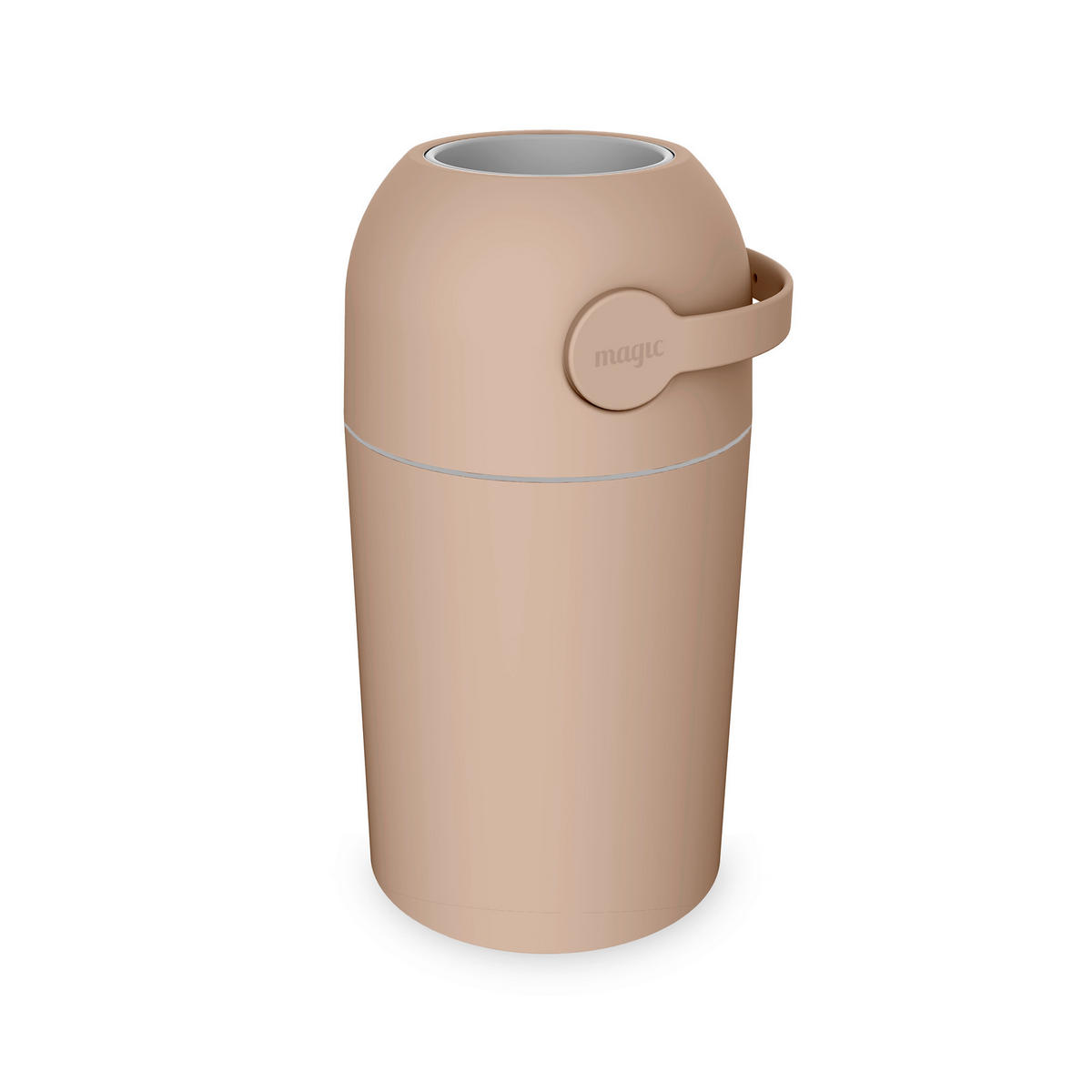 KOŠ ZA PELENE  Majestic  - ružičasto zlatna, Basics, plastika (24/24/45cm) - MAGIC