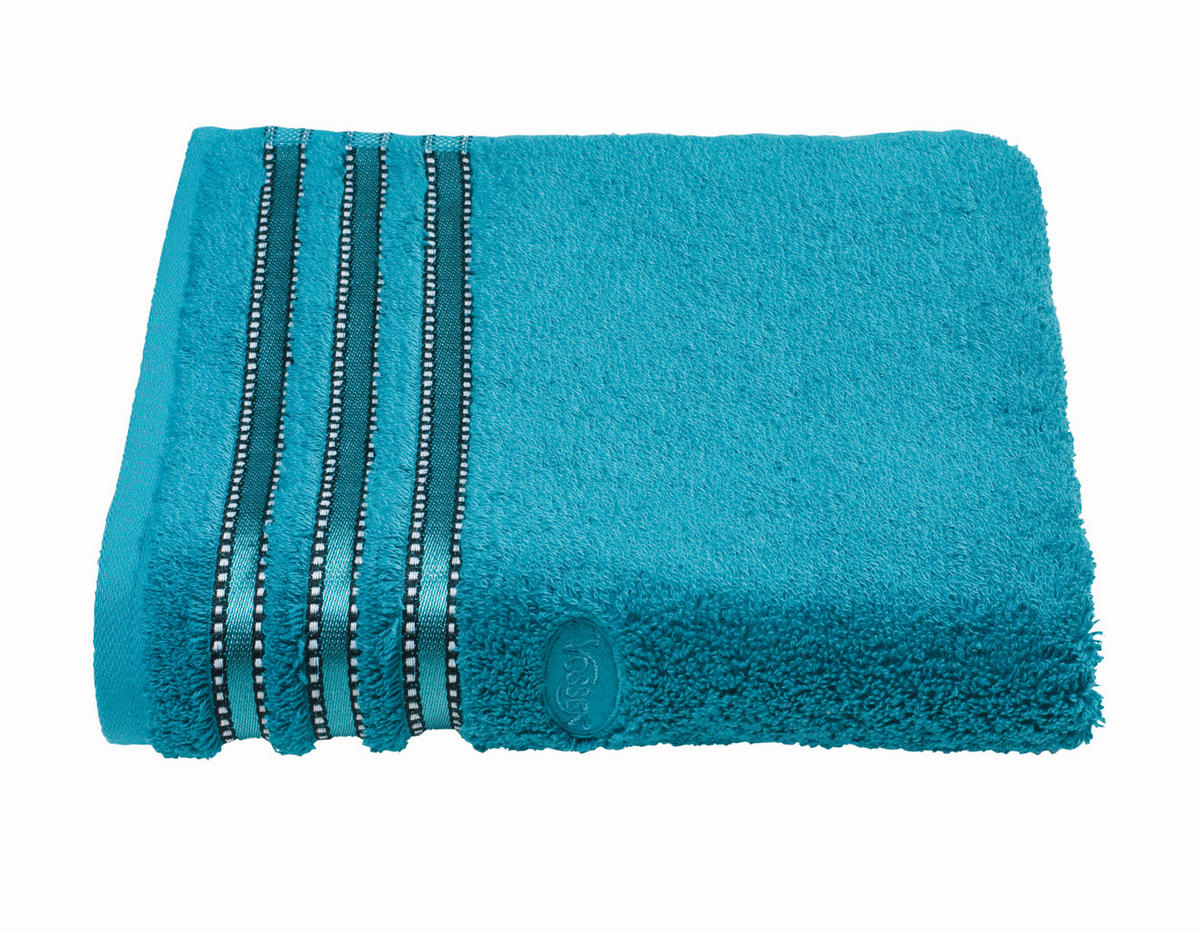 KÉZTÖRLŐ 50/100 cm olajkék  - olajkék, Basics, textil (50/100cm) - Vossen