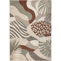WEBTEPPICH Wohnzimmer 160/230 cm Multicolor, Beige rechteckig  - Beige/Multicolor, Design, Textil (160/230cm) - Novel