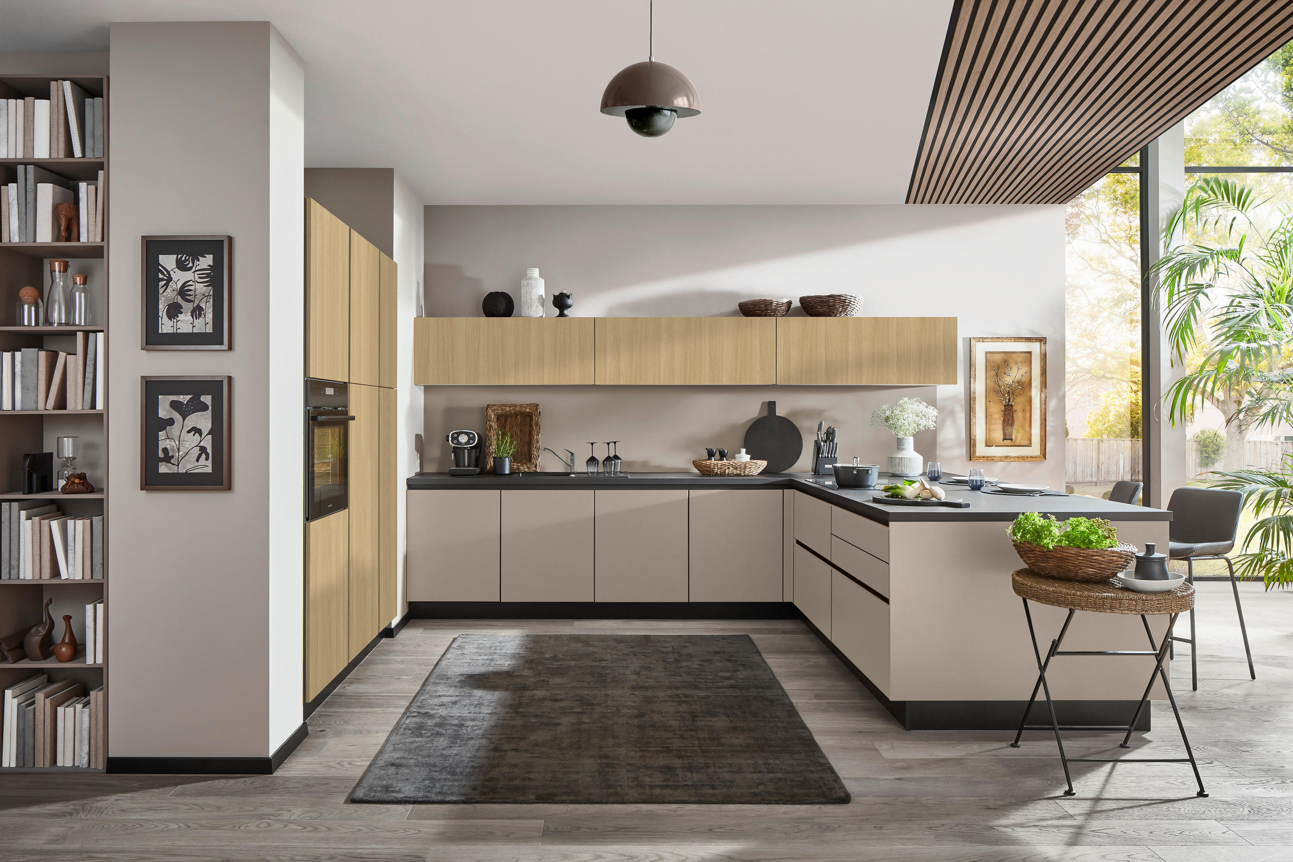 EINBAUKÜCHE   - Sahara, MODERN, Holzwerkstoff - Dieter Knoll
