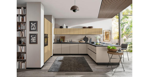 EINBAUKÜCHE   - Sahara, MODERN, Holzwerkstoff - Dieter Knoll