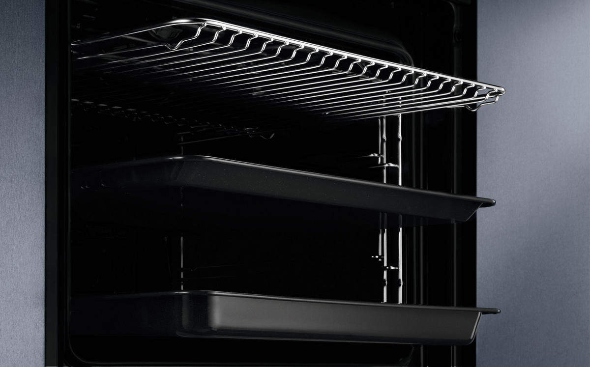 EINBAUBACKOFEN EOF6P46Z  - Schwarz, Basics, Glas (59,5/59,4/54,8cm) - Electrolux