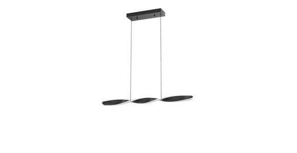 LED-HÄNGELEUCHTE 89/6/150 cm  - Schwarz, Design, Kunststoff/Metall (89/6/150cm) - Novel
