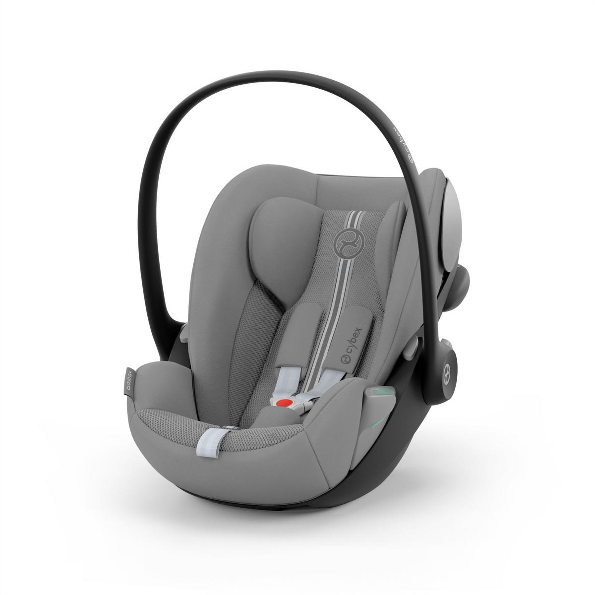KINDERAUTOSITZ Cloud G i-Size Plus Stone Grey   - Grau, Basics, Kunststoff/Textil (68-72/43.5/35.5-59.5cm) - cybex GOLD