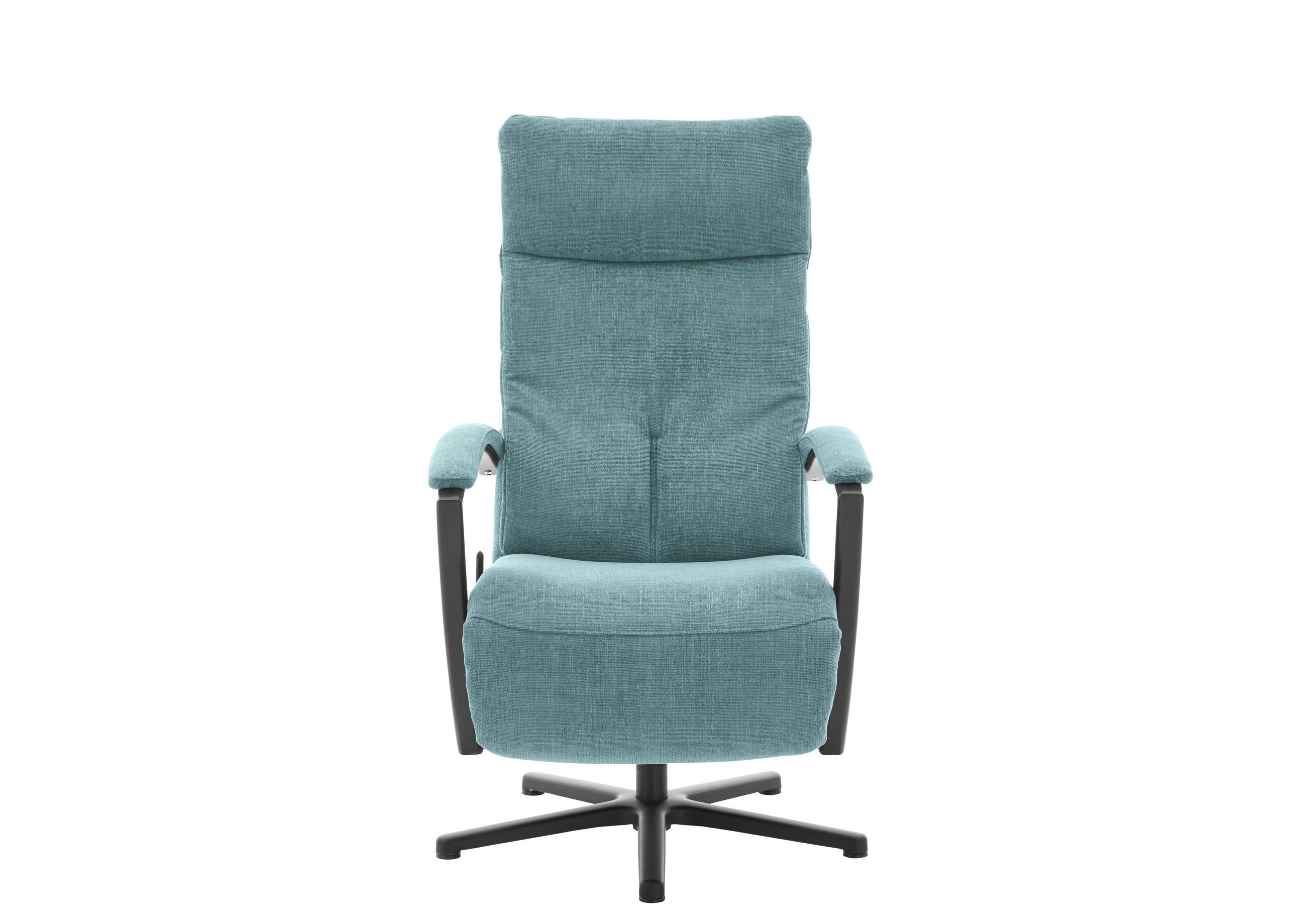 RELAXSESSEL in Textil Türkis  - Türkis/Schwarz, Design, Textil/Metall (76/110/83cm) - Beldomo Speed