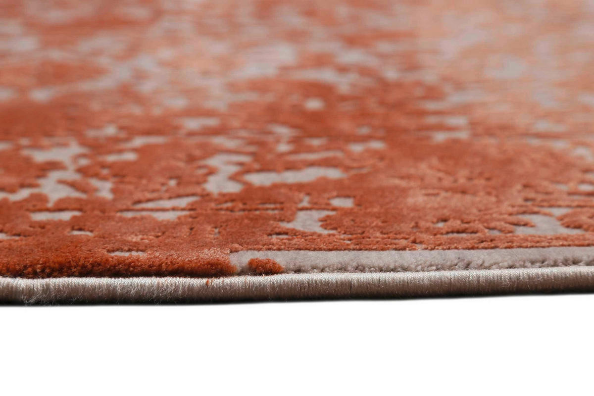 VINTAGE-TEPPICH 200/290 cm Florida Grau, Terracotta  - Terracotta/Grau, LIFESTYLE, Textil (200/290cm) - Esprit