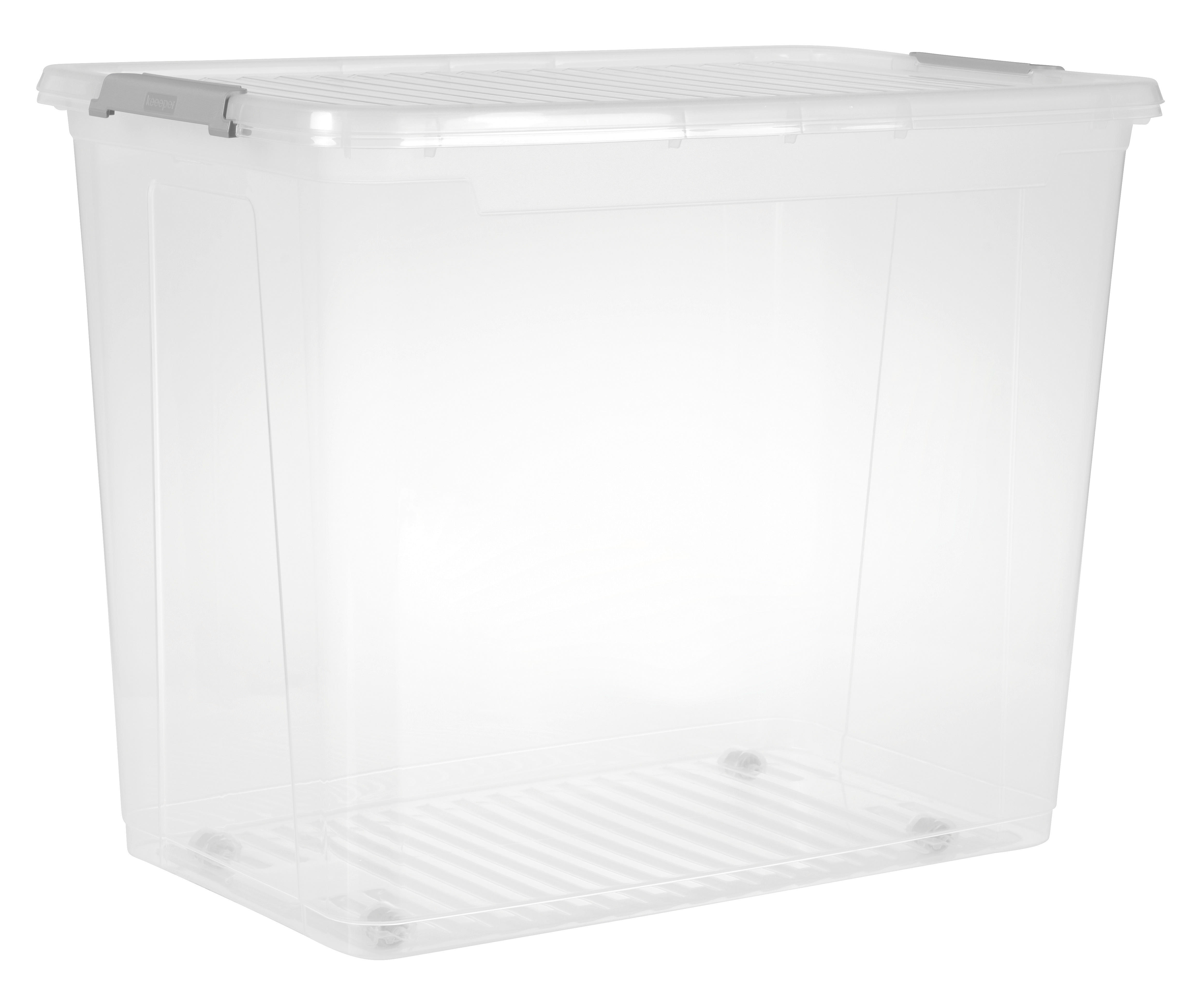 FÖRVARINGSLÅDA  38/47/59 cm  - transparent, Basics, plast (38/47/59cm)