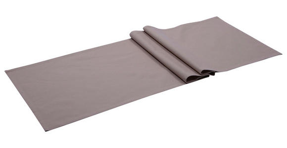 TISCHLÄUFER Textil Taupe 40/140 cm  - Taupe, Basics, Textil (40/140cm) - Novel
