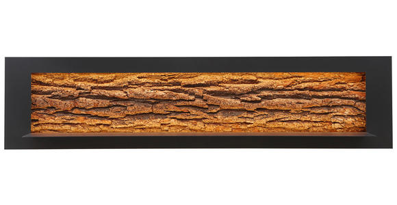 WANDBOARD in 141/33,5/29 cm Anthrazit, Eichefarben  - Eichefarben/Anthrazit, Natur, Holz/Metall (141/33,5/29cm) - Valnatura